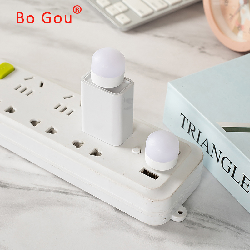 Plug in  mini atmosphere light   tourism travel lighting creative portable small round mini usb led  night  Light