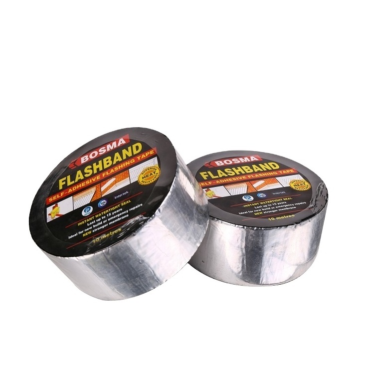 self adhesive bitumen flashing bituminous tar paper flashing band aluminum asphalt tape tar paper waterproof flash tape