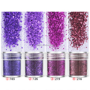 Wholesale bulk Opal chunky Mix glitter for nail and body&crafts