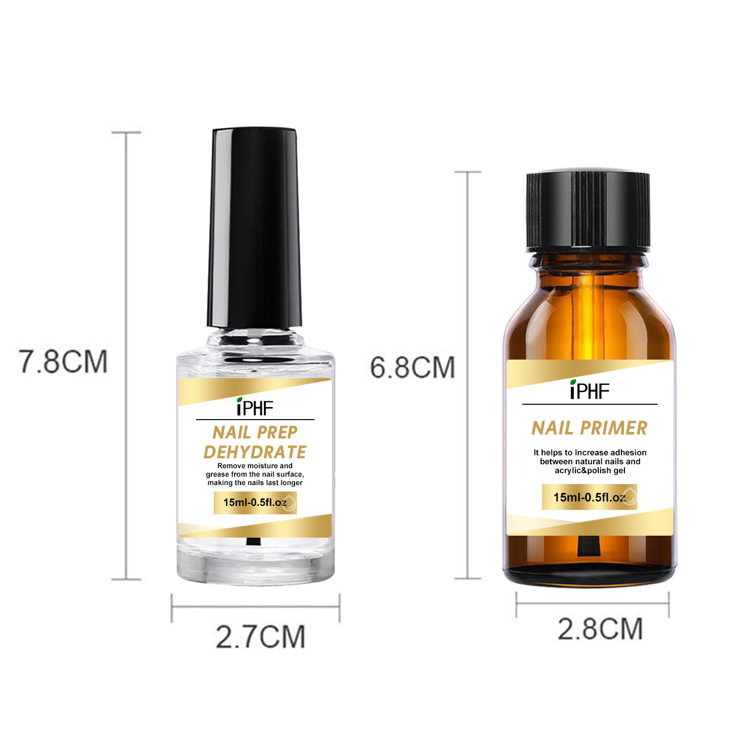 Quick-Drying Dehydrator Base Oil Nail Polish Set Acid Free Nail Primer Nail Primer And Dehydrator