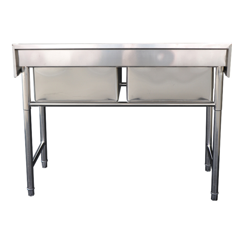 Bohai Products Stainless Steel Kitchen Sink With Tray Double Bowl Kitchen Sink Used Commercial Stainless Steel Sinks