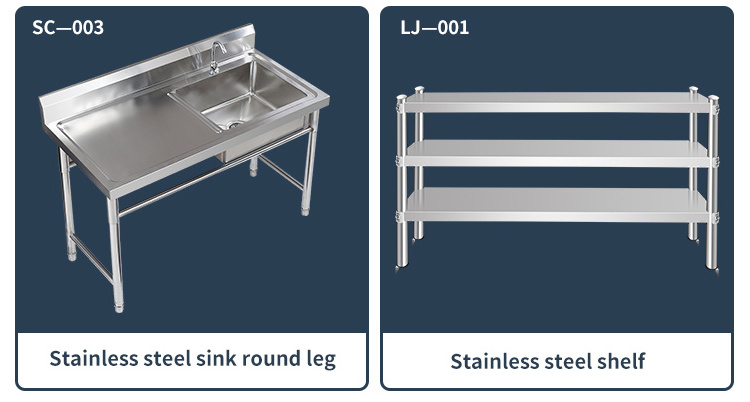 Long Life Sink Single Bowl Free Standing Sink Stainless Steel Kitchen Sink