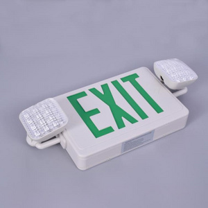 Battery Backup Combo Emergency Exit Sign Led Light