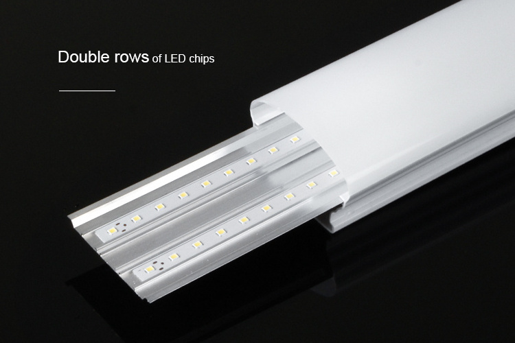 shopping centre car park radar motion sensor led batten lightwaterproof led triproof light ip65