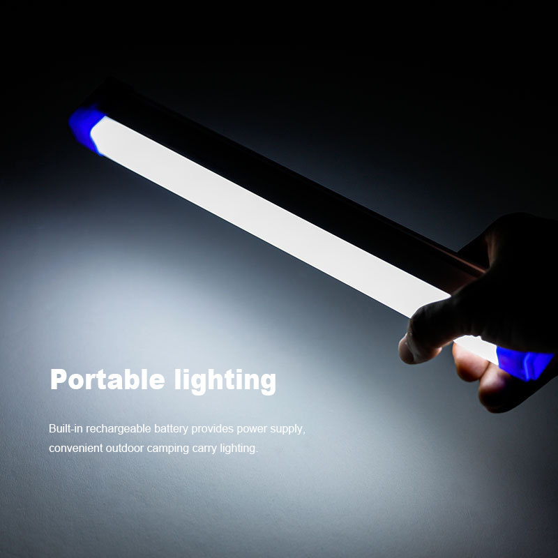 Home power failure emergency light Outdoor camping portable rechargeable led tube light