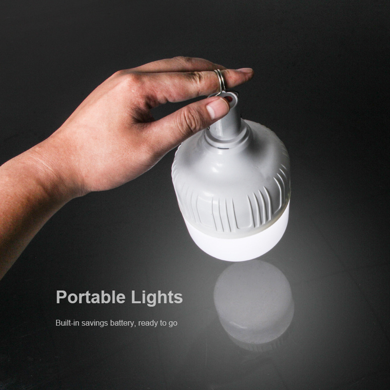 Hot selling portable rechargeable bulb emergency led lighting outdoor camping tent led light bulb