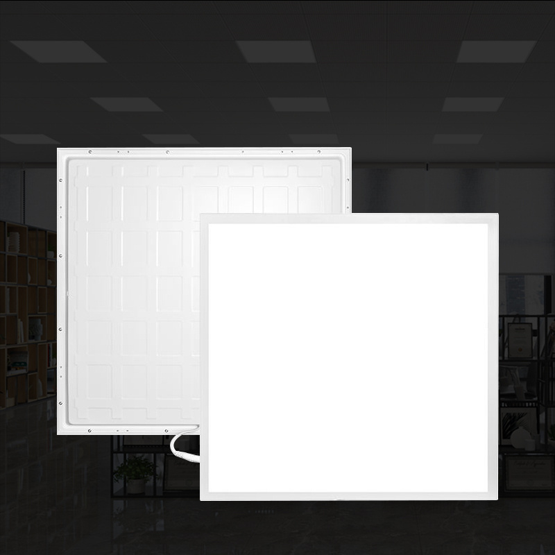 Slim Aluminum Frame Indoor office ceiling recessed 36w 40w square led panel light 60x60