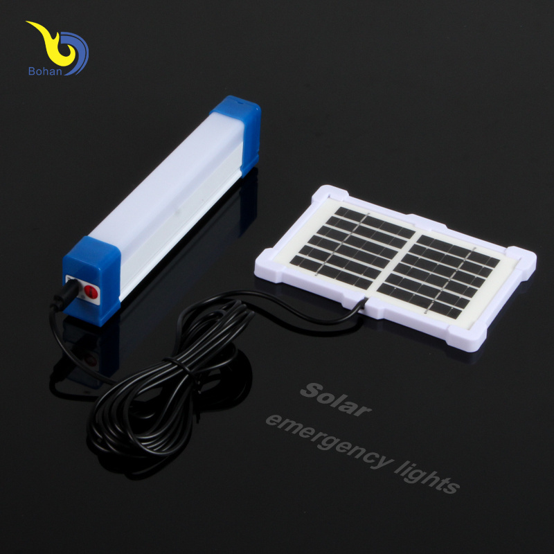 New solar energy charging LED lamp tube 20w 40w 60w USB rechargeable 5V dc light outdoor camping emergency lights