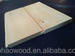 2024 Hot sale solid wood tongue groove white  pine boards