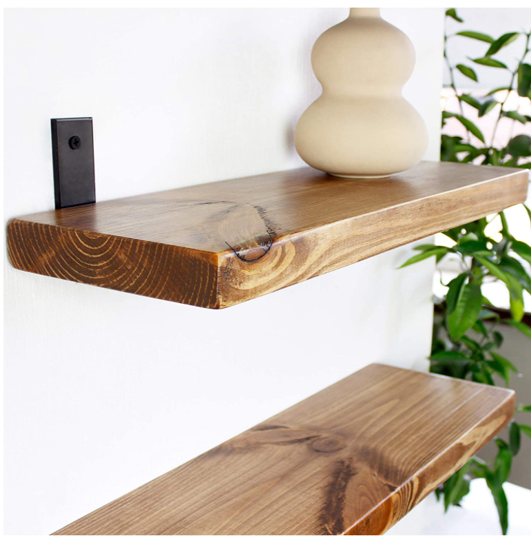 Floating shelves wall mounted hanging wall shelf for home