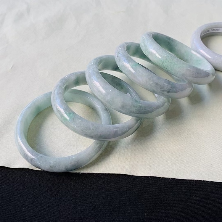 Wholesale natural gemstone bracelet A grade Burma jadeite Myanmar jade bangle