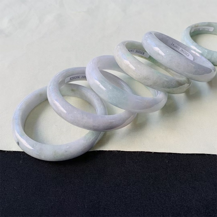 Wholesale natural gemstone bracelet A grade Burma jadeite Myanmar jade bangle