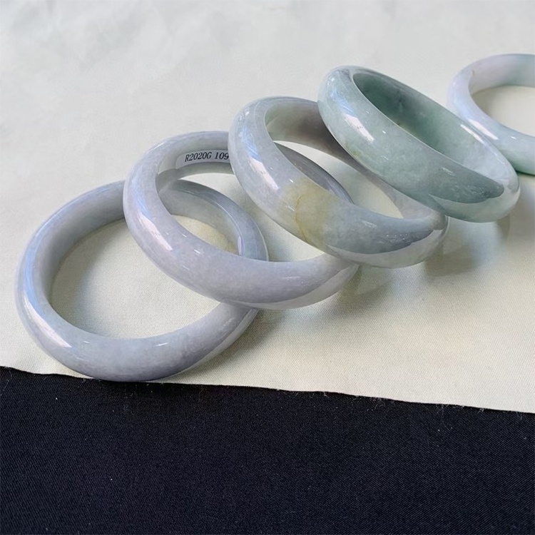 Wholesale natural gemstone bracelet A grade Burma jadeite Myanmar jade bangle