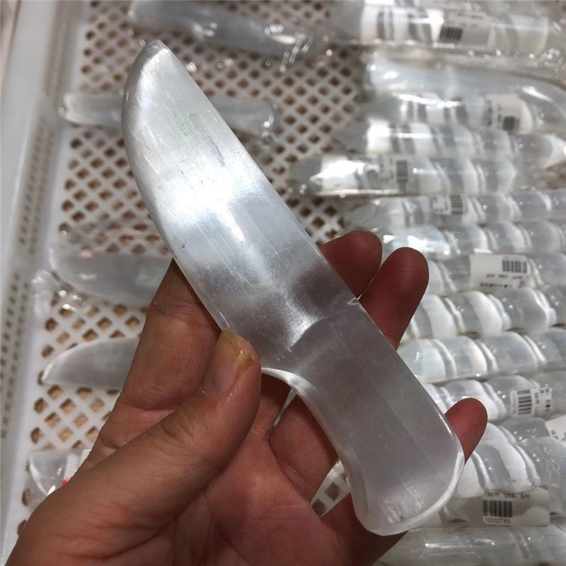 Wholesale Selenite Dagger Crystal Sword Healing gemstone daggers for Decoration