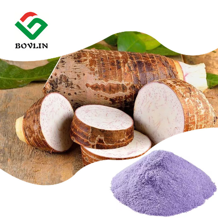 Pure Organic Taro Root Extract Powder For Bubble Tea Taro Milk Tea Powder