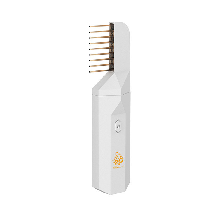 Luxury Usb Rechargeable Comb Electric Bakhoor ABS Arabic Bukhoor Burner Comb Charcoal Bakhoor Incense For Hair