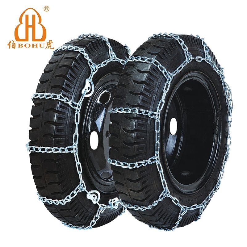 BOHU Snow Tire Chains Alloy Steel Tire Chain for Dual Tire Truck Double Truck Snow Chain