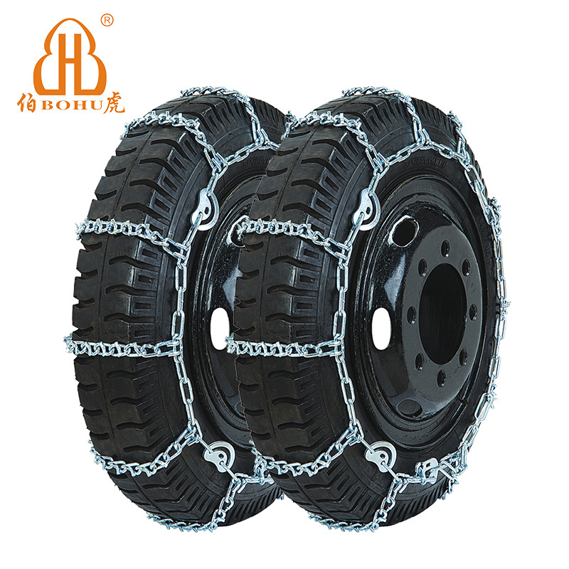 BOHU High quality snow chain for truck alloy steel 11r 22.5 tire snow chains truck snow chains