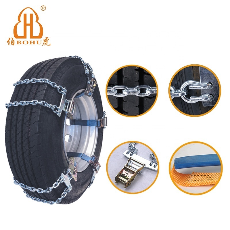 BOHU truck snow chain chain for tires ratchet emergency tire chain emergency tools