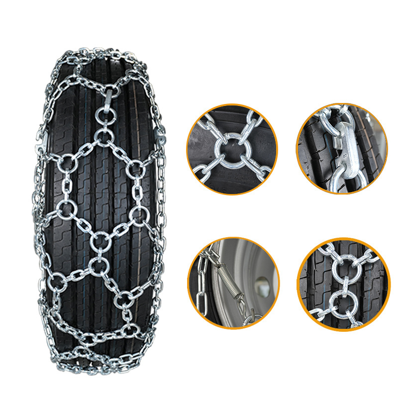 BOHU China forestry wheel track chain tire protection snow chain studded snow chain high quality