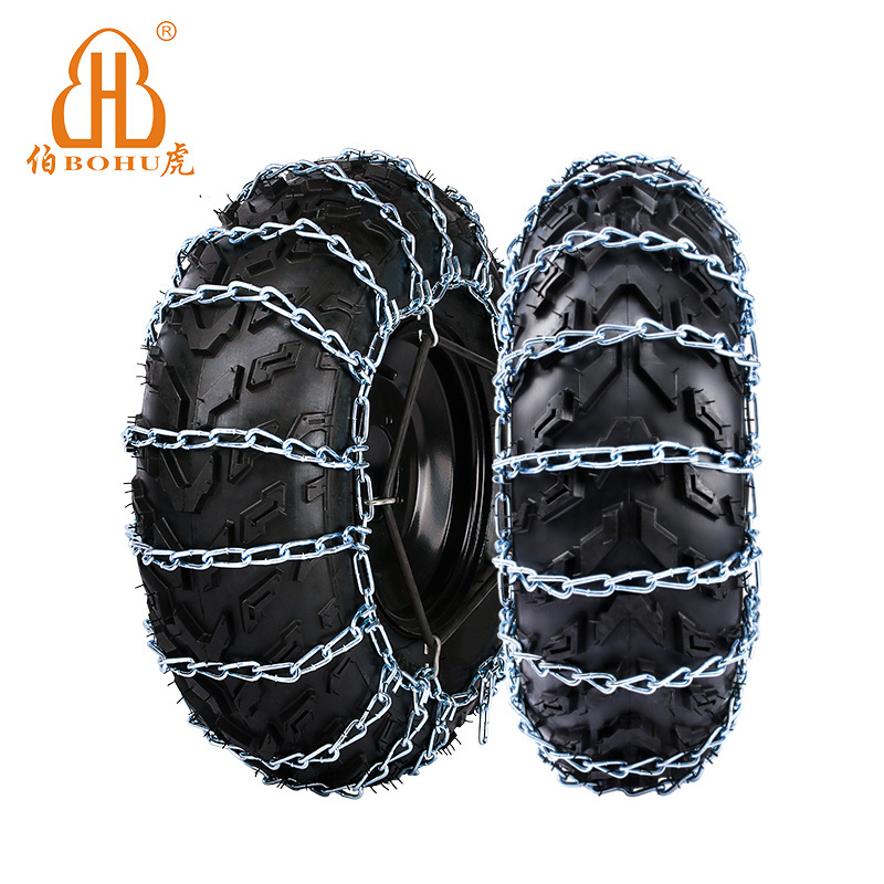 BOHU snow chain mesh atv tire chains snow chains for tractor