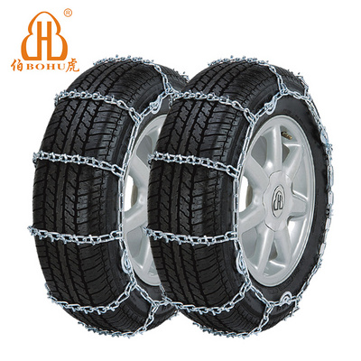 BOHU alloy steel tire chains 18 series truck tire chain snow chains with V-bar