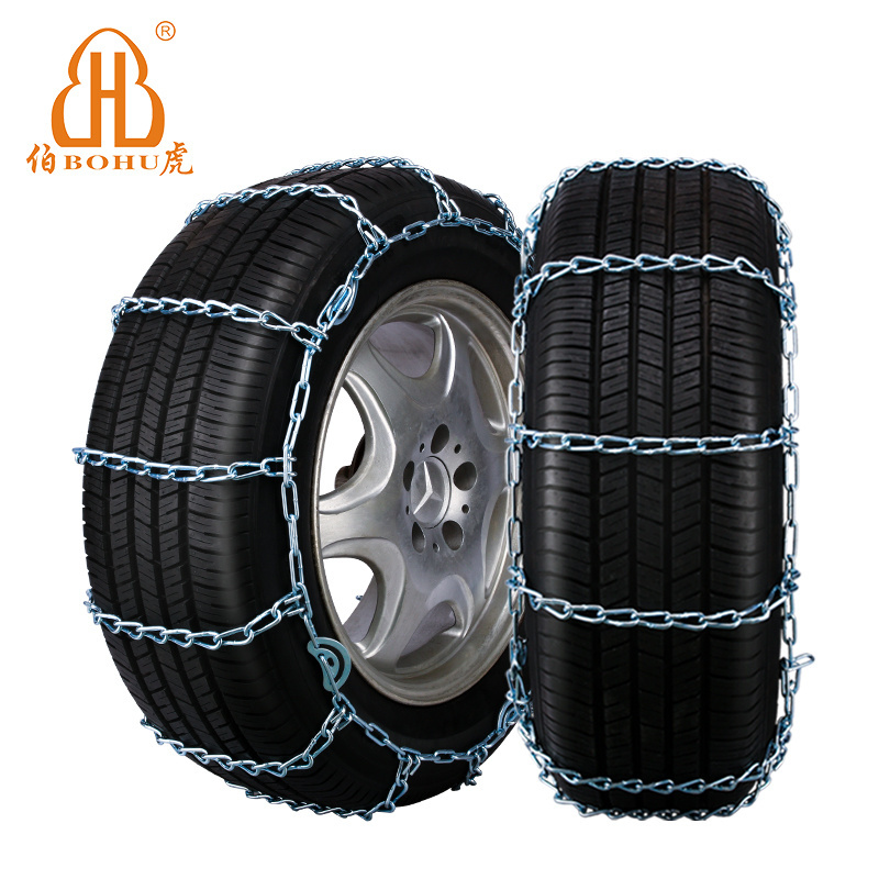 BOHU alloy steel tire chains tire snow chain for passenger car 11 series snow chains