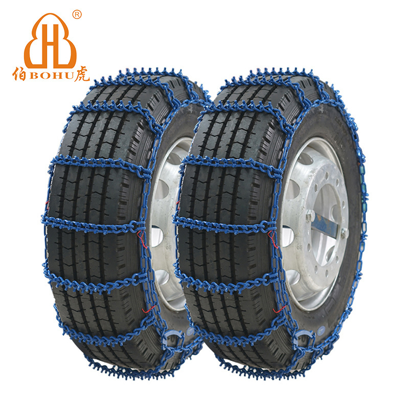 BOHU new design snow chain with stud breaking ice snow chains for semi truck snow chains