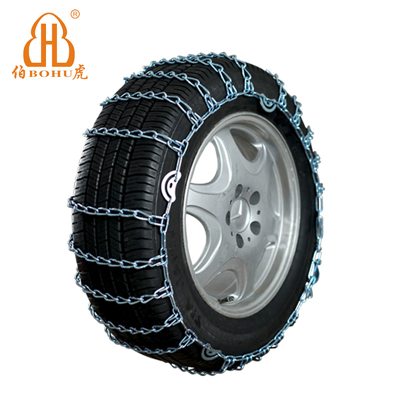 BOHU alloy steel tire chains tire snow chain for passenger car 11 series snow chains