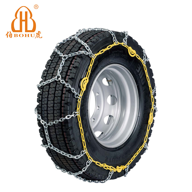 BOHU Universal Vehicle Wholesale High Quality Winter Security Anti-skid Snow Chains Tractor Truck Tire Chains