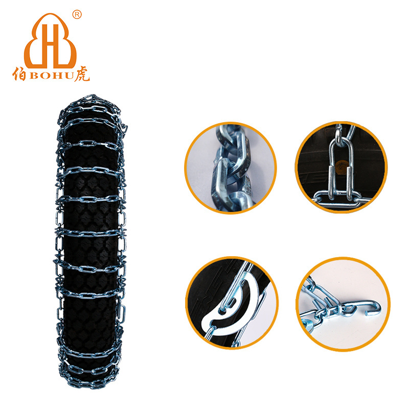 BOHU  antiskid tyre chain automatic snow chain electromobile tire chains for snow