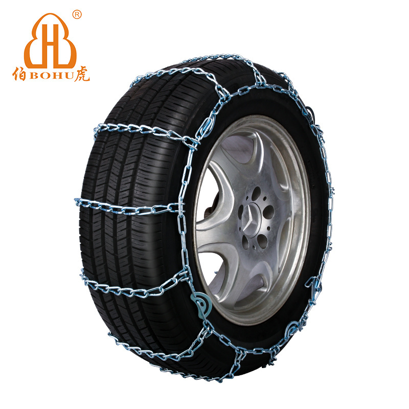 BOHU alloy steel tire chains tire snow chain for passenger car 11 series snow chains