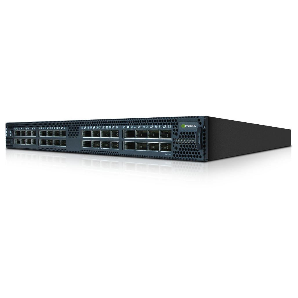 MSN2700-CS2RC Spectrum 100GbE 1U Open Ethernet Switch 32 port fast ethernet switch network adapter network card