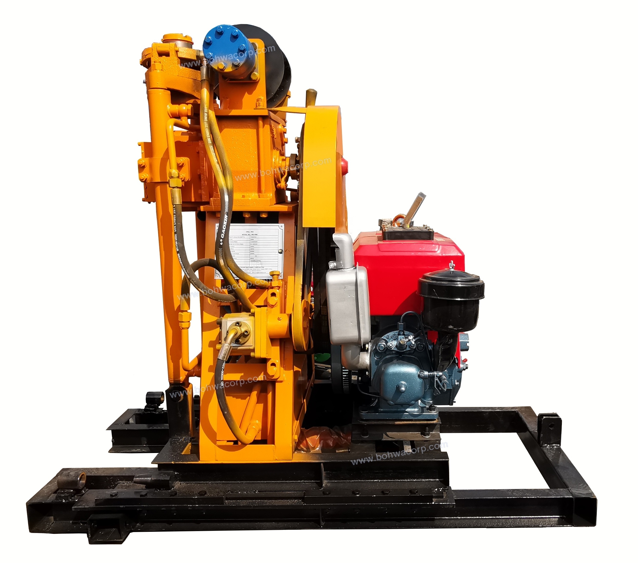 Small Man Portable SPT Drilling Rig and Core Drilling Rig