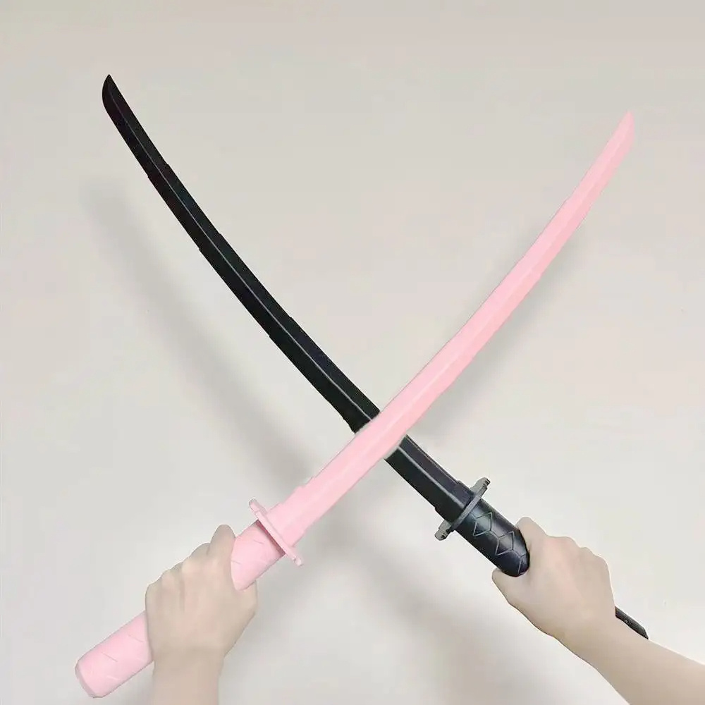 Toys Creative Adult Stress Relief Sensory 3d Printed Gravity Retractable Samurai Sword Model Toys Telescopic Katana