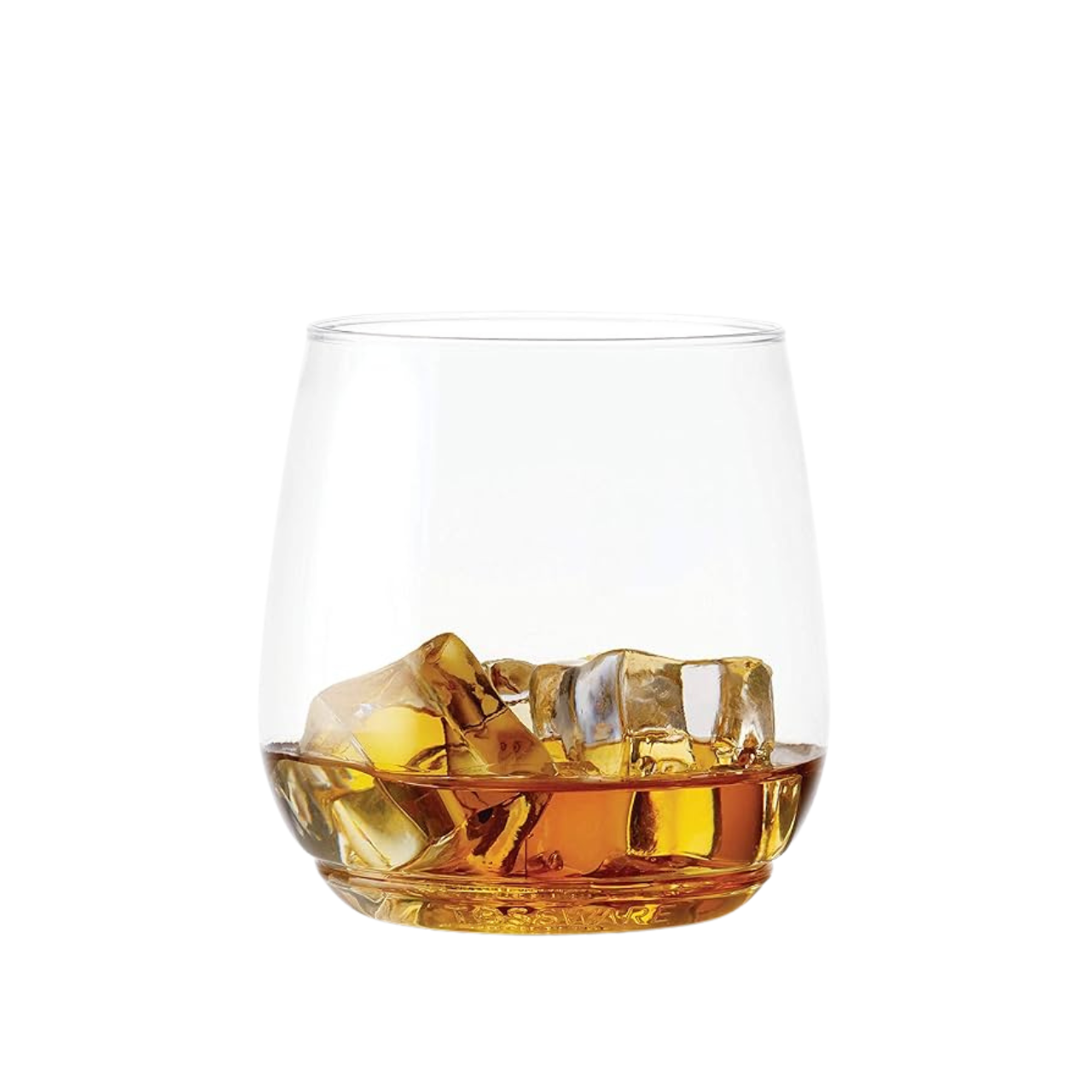 Eco-Friendly 12Oz Wine Glasses Recyclable Whiskey Cocktail Glass For Family Usage