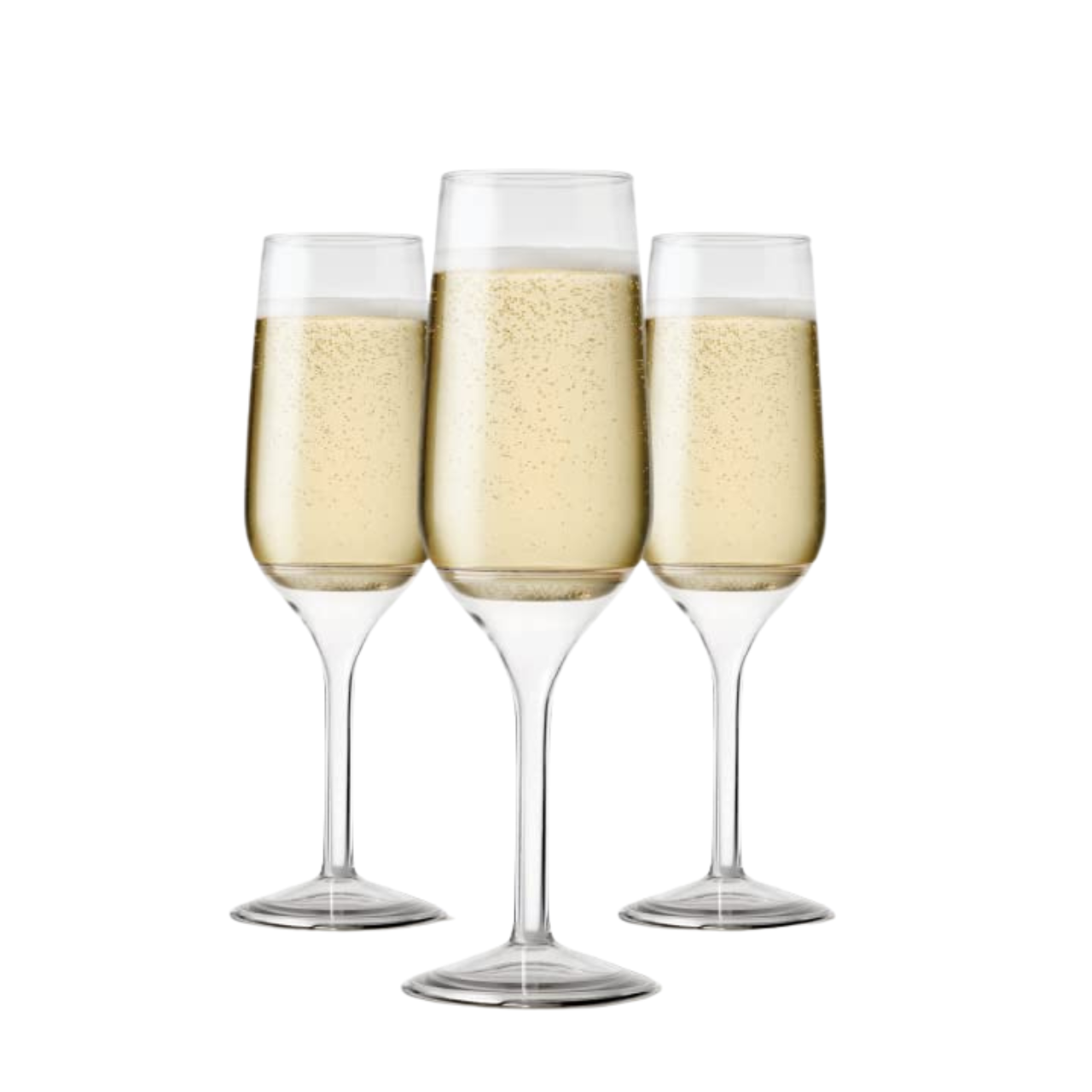 Unbreakable Flute Wine Glasses Plastic Decorative Wine Glasses For Fine Dining Restaurant