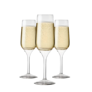 Unbreakable Flute Wine Glasses Plastic Decorative Wine Glasses For Fine Dining Restaurant