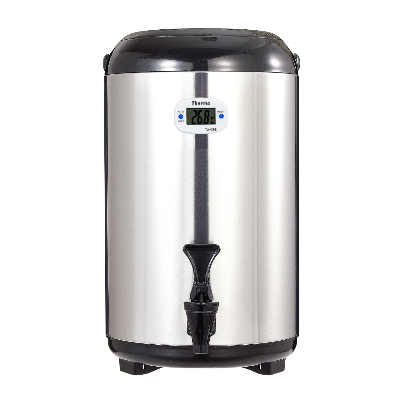 12L Portable Stainless Steel Insulated Drink Cooler Milk Tea Coffee Beverage Dispensing Bucket