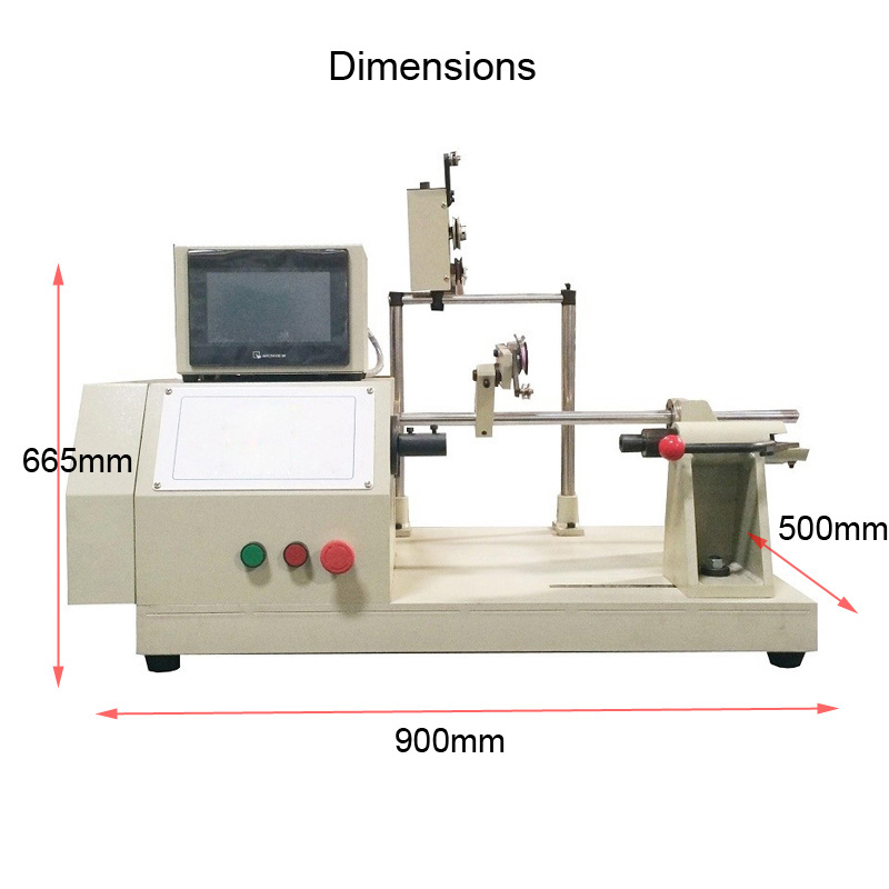 WDTC-01 Factory Direct Sale Good Quality Easy Operation Full Automatic Transformer Coil Electric Motor Winding Machine