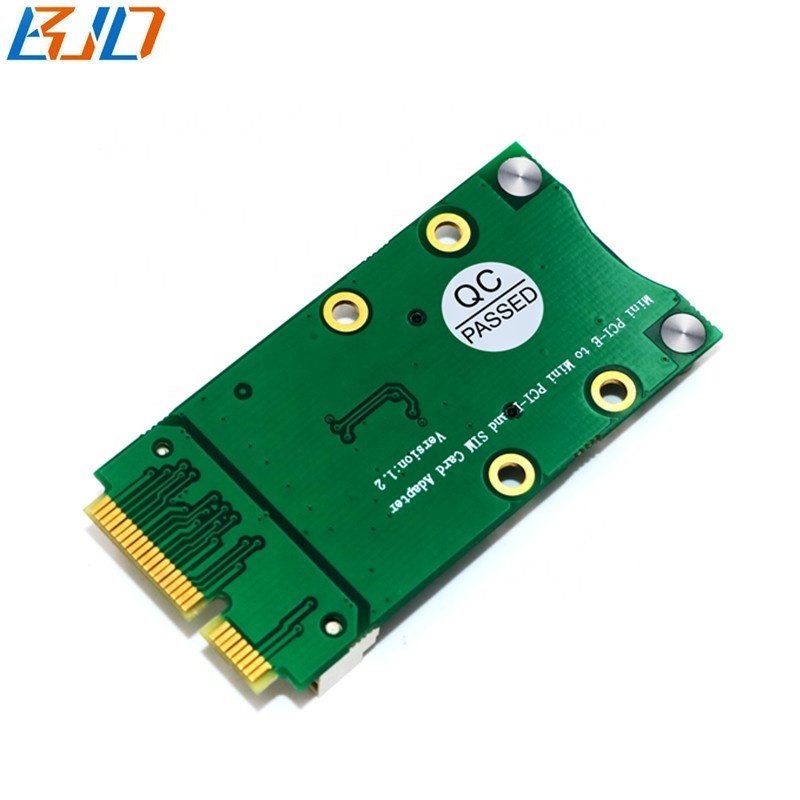 Mini PCI-E to MPCIe Interface Wireless Module Adapter Card With 1 SIM Slot Support 3G 4G LTE WWAN GSM Modem