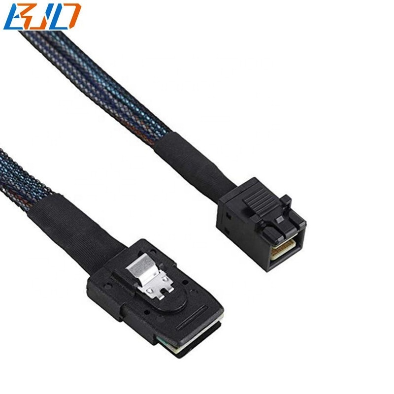 Mini SAS SFF-8087 36pin to SFF-8643 Hard Disk Drive Data Extension Cable 0.5M 1M