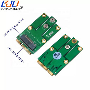 Mini PCI-E 52PIN to M.2 NGFF Key-B Wireless Module Adapter Converter Card Support GSM 3G 4G LTE WWAN Modem