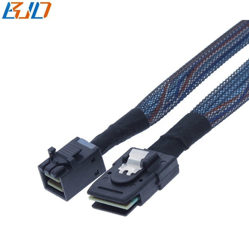 Mini SAS SFF-8087 36pin to SFF-8643 Hard Disk Drive Data Extension Cable 0.5M 1M