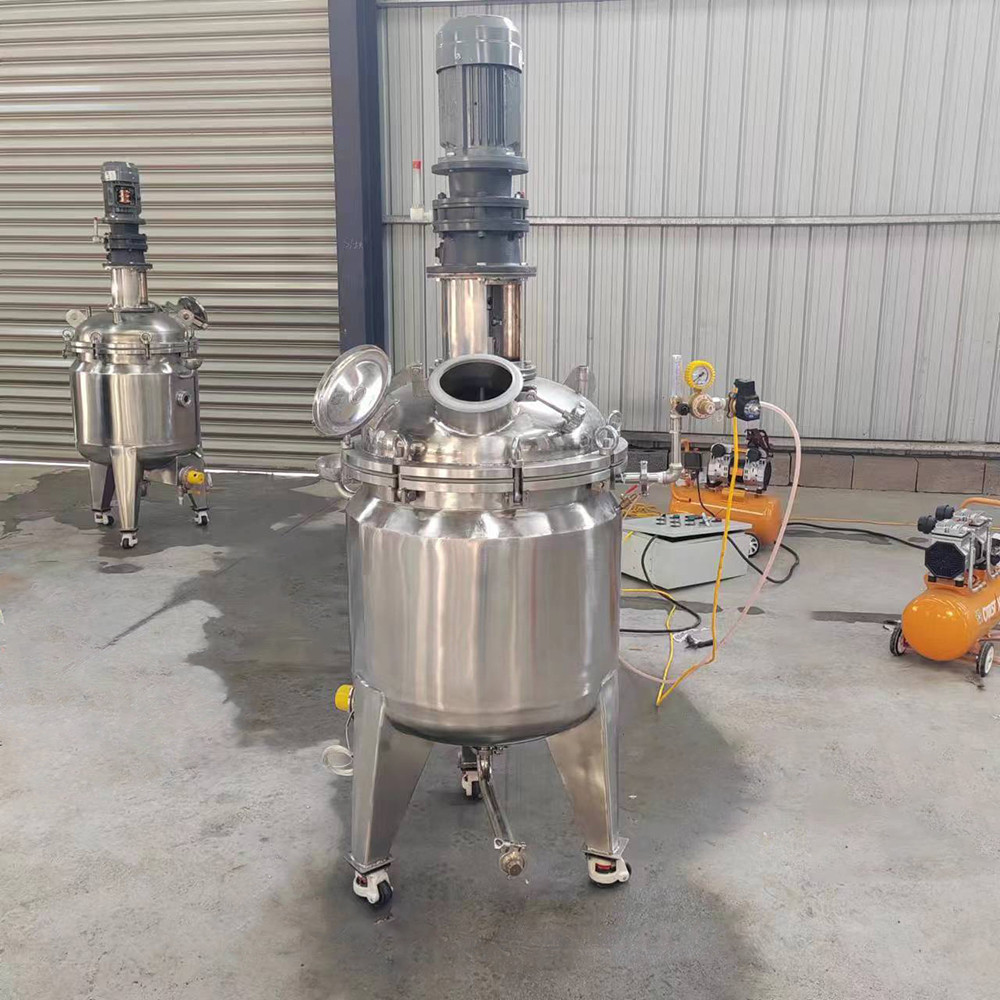 Small stainless steel mixing tank mixing tank with agitator equipment used for chemical mixer fluid mixer