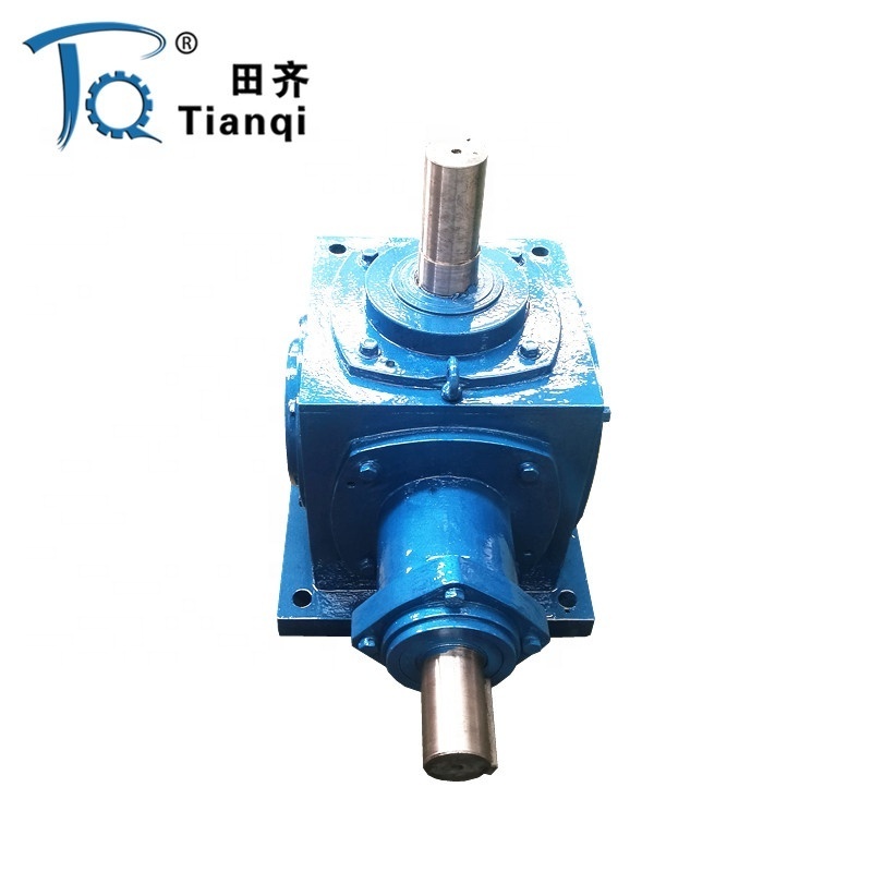 T Series 90 degree 1:2 ratio right angle spiral bevel agricultural machinery gearboxes