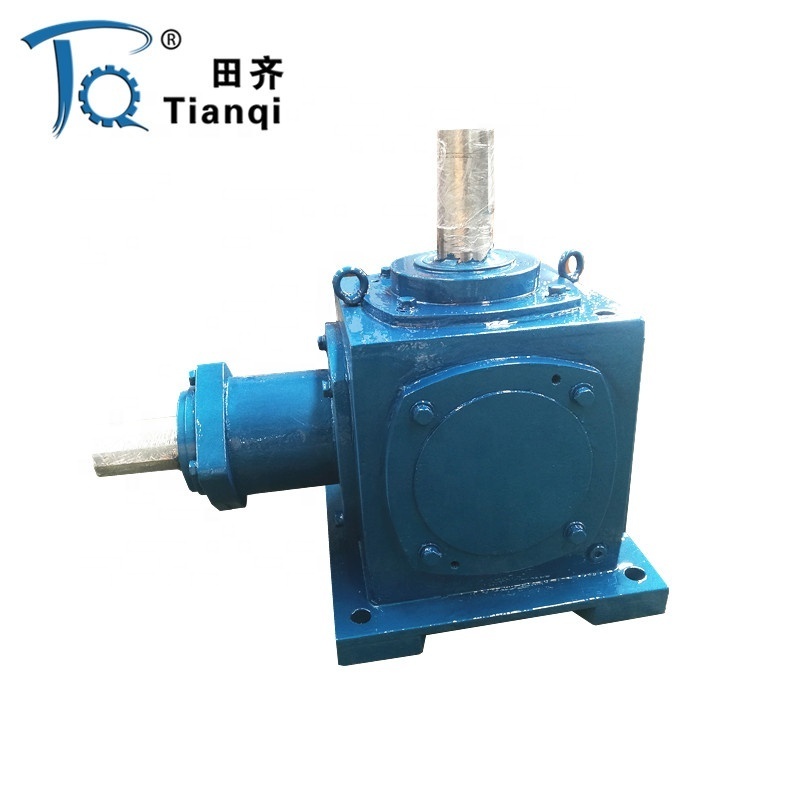 T Series 90 degree 1:2 ratio right angle spiral bevel agricultural machinery gearboxes