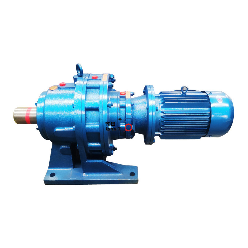 XWD BWD 2/3/5/8 concrete mixer speed reducers cycloidal gearbox vertical to horizontal shaft gear box with motor