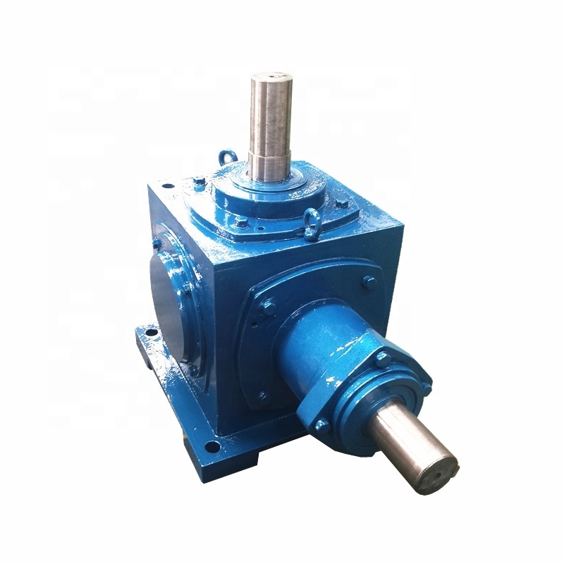 T Series 90 degree 1:2 ratio right angle spiral bevel agricultural machinery gearboxes