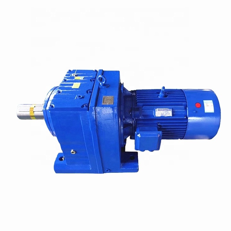 R series 1 60 rpm low speed reducer sewing machine electric gearbox motor 5hp helical gear motor